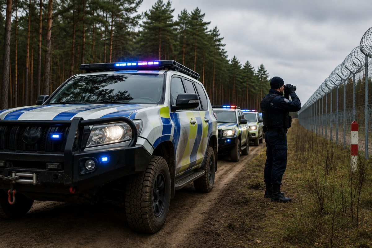 Государственная полиция Латвии приобретёт четыре спецавтомобиля для борьбы с нелегальной миграцией
