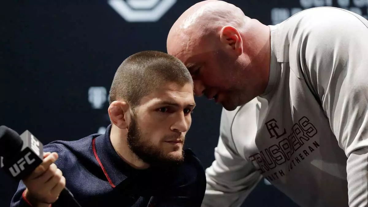 Хабиб Нурмагомедов высоко оценил деловые качества Дана Уайта в UFC