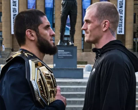 Ислам Махачев пообещал победить Йена Гэрри в первом раунде на UFC 330 в Филадельфии