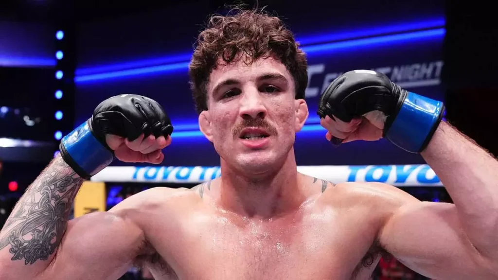 Куиллан Салкиллд финишировал Матеуша Гамрота в первом раунде на турнире UFC в Лас-Вегасе