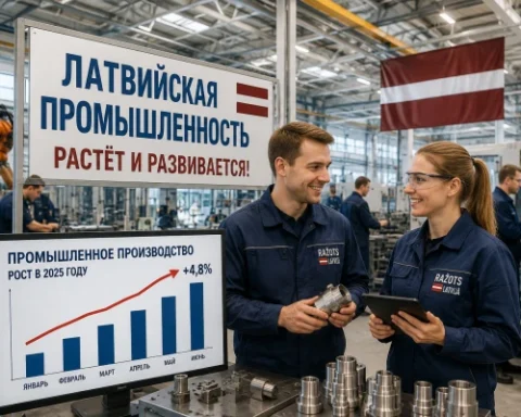 Латвийская промышленность испытывает давление из-за пошлин США и кризиса автопрома