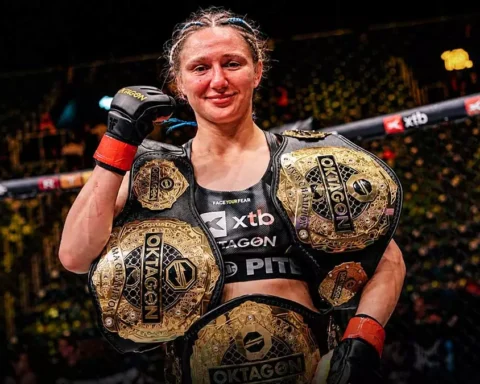 Люсия Жабова из Латвии дебютирует в UFC 31 октября против Таинары Лисбоа