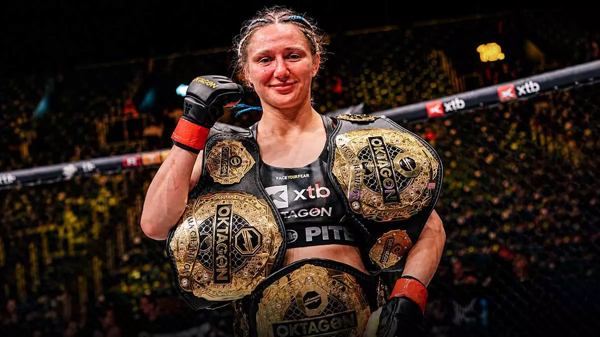 Люсия Жабова из Латвии дебютирует в UFC 31 октября против Таинары Лисбоа