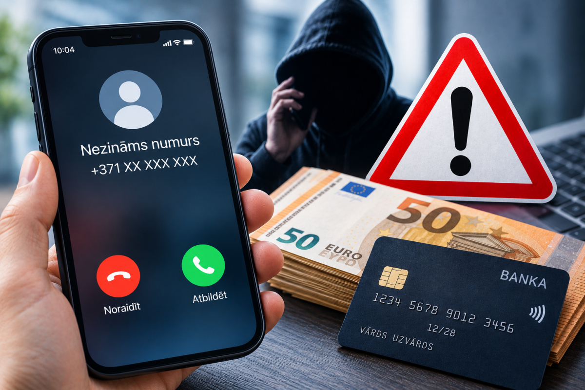Мошенники обманули жителей Латвии на почти 9 млн евро после утечки данных CSDD