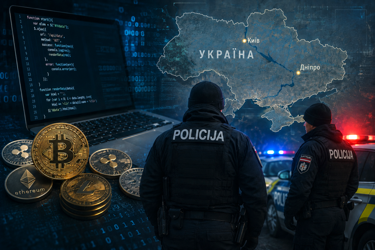 Полиция Латвии раскрыла в Украине сеть отмывания денег телефонных мошенников