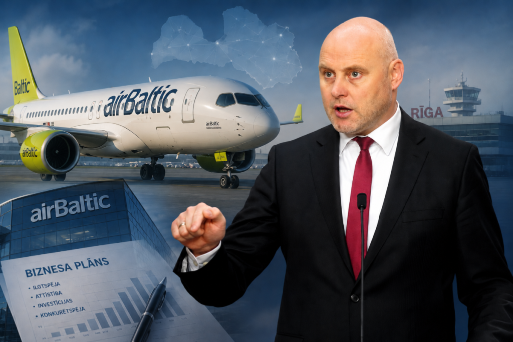 Премьер Латвии Андрис Кулбергс заявил о серьезной ситуации в airBaltic и необходимости реформ