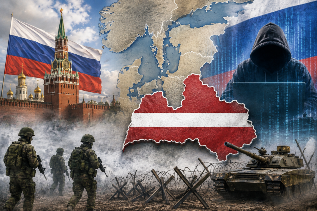 Россия увеличивает агрессию в риторике по отношению к Латвии, хотя военная угроза отсутствует