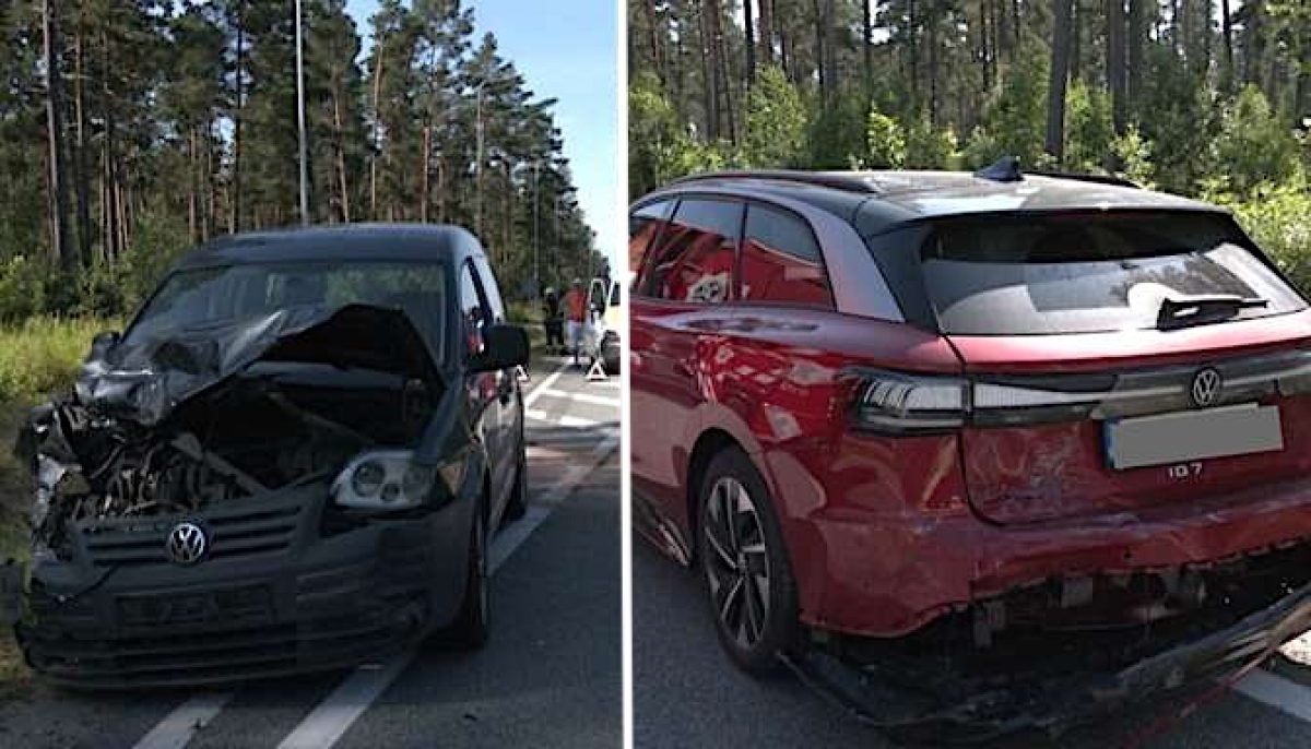 Семья из Чехии попала в ДТП под Ригой, завершив поездку в Эстонию