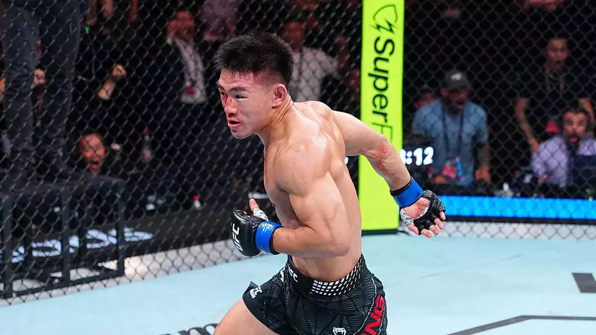 Сонг Ядунг нокаутировал Нурмагомедова на турнире UFC Fight Night 286 в Шанхае