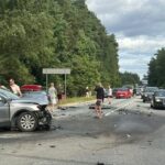Тяжелая авария на Вентспилсском шоссе: один погиб, шесть пострадали