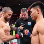 Умар Нурмагомедов поздравил Сонга Ядонга с победой на UFC Fight Night 286 в Шанхае