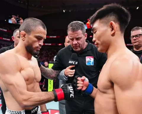Умар Нурмагомедов поздравил Сонга Ядонга с победой на UFC Fight Night 286 в Шанхае