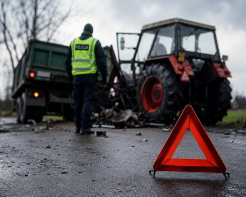 В ДТП с тракторами в Латвии погибли два человека