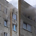 В Елгаве пожарные потушили пожар в закрытой квартире без пострадавших