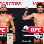 В Лас-Вегасе состоялось официальное взвешивание участников UFC Fight Night 284