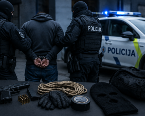 В Латвии задержан ранее судимый мужчина за подготовку захвата заложников для вымогательства денег