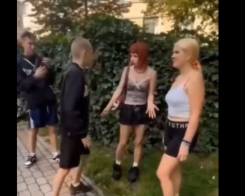 В Риге подростки избивают девочек, видео вызвало общественное возмущение