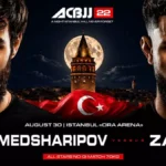 Забит Магомедшарипов дебютирует на турнире ACBJJ 22 в Стамбуле против Юссефа Залала