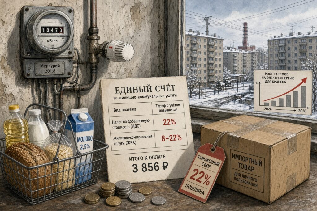 Налоговые и тарифные меры в России создадут давление на доходы и цены