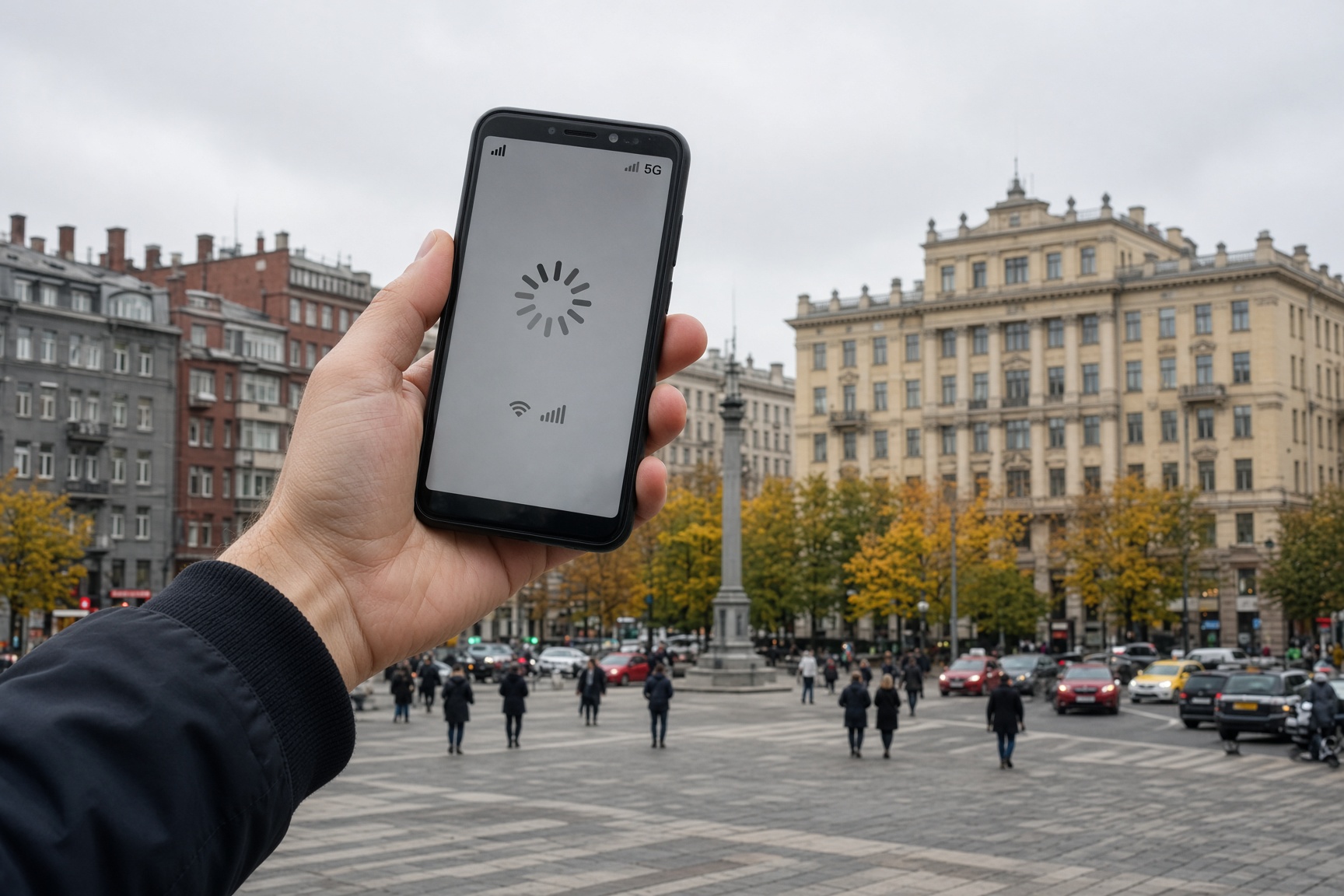 Иконка вместо сети: московский 5G работает лишь точечно