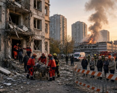 Российский удар по Украине: три человека погибли, десятки ранены