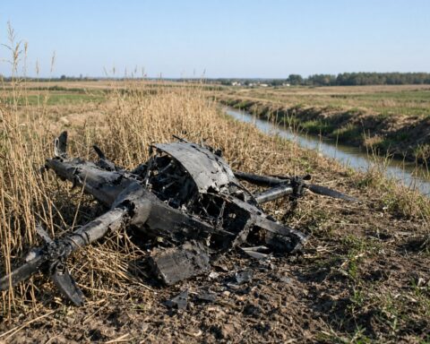 В Молдове сообщили о падении беспилотника во время атаки на Украину