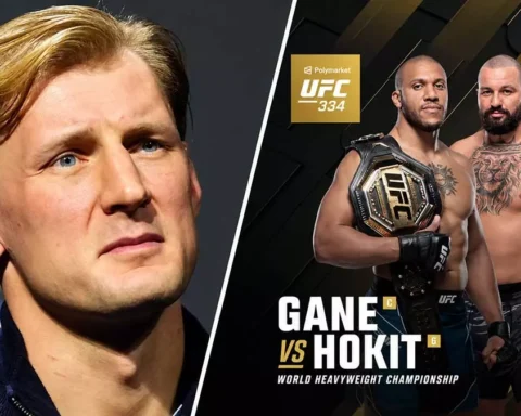 Александр Волков прокомментировал бой Сирила Гана и Джоша Хокита в UFC 334