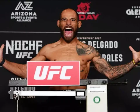Бойцы турнира Noche UFC 4 успешно прошли весовую процедуру в Глендэйле, США