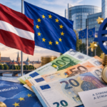 Бюджет Латвии за восемь месяцев 2026 года с профицитом 128 миллионов евро благодаря средствам ЕС