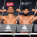 Джошуа Ван и Александре Пантожа успешно прошли взвешивание перед UFC 331 в Лос-Анджелесе