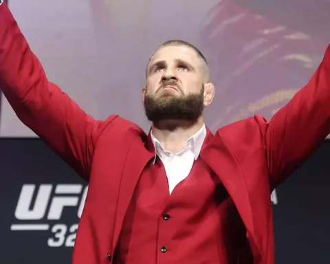 Иржи Прохазка готовится к бою против Навахо Стирлинга на турнире UFC в Катаре