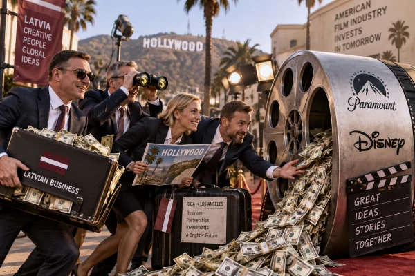 Латвийские бизнесмены ищут партнерство с Disney и Paramount в США