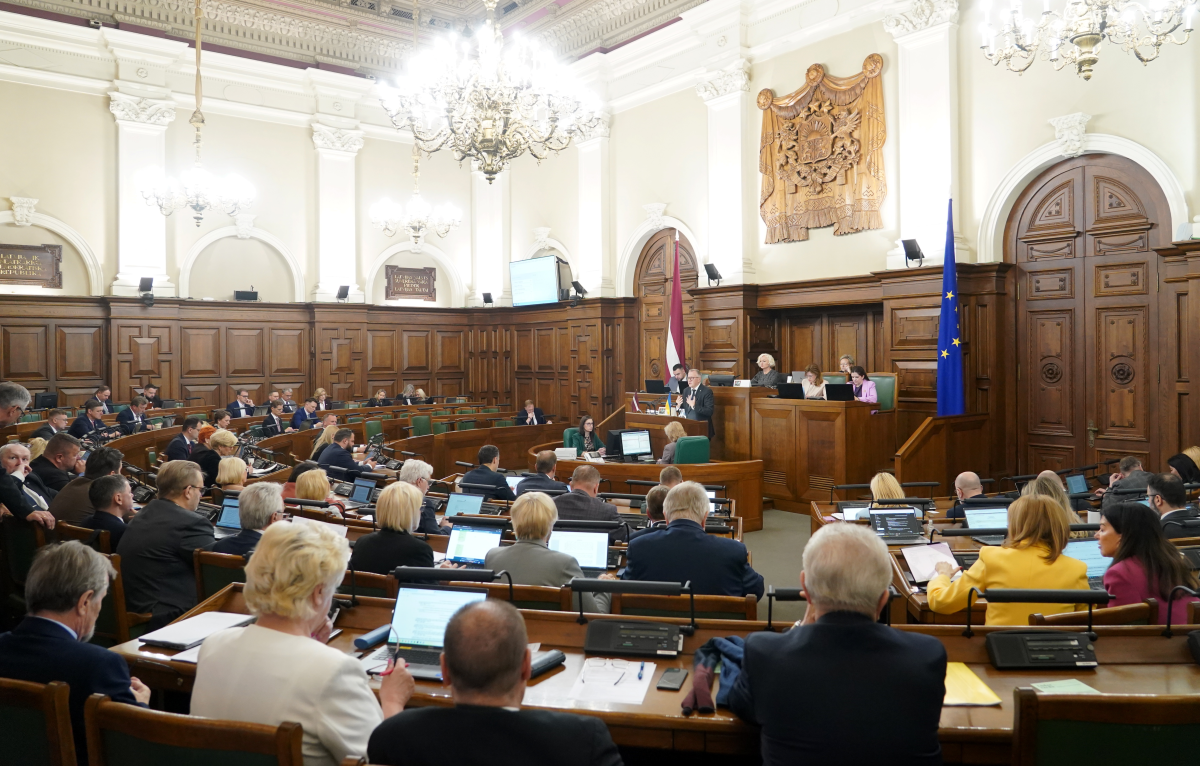 Латвийский парламент рассматривает законопроекты о запрете транзита российского зерна через страну