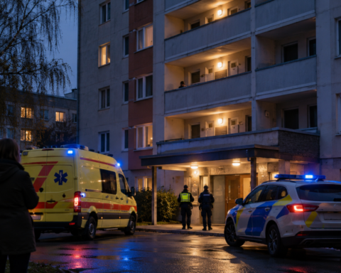 Мужчина выпал с лоджии в Елгаве и погиб спустя три часа после падения