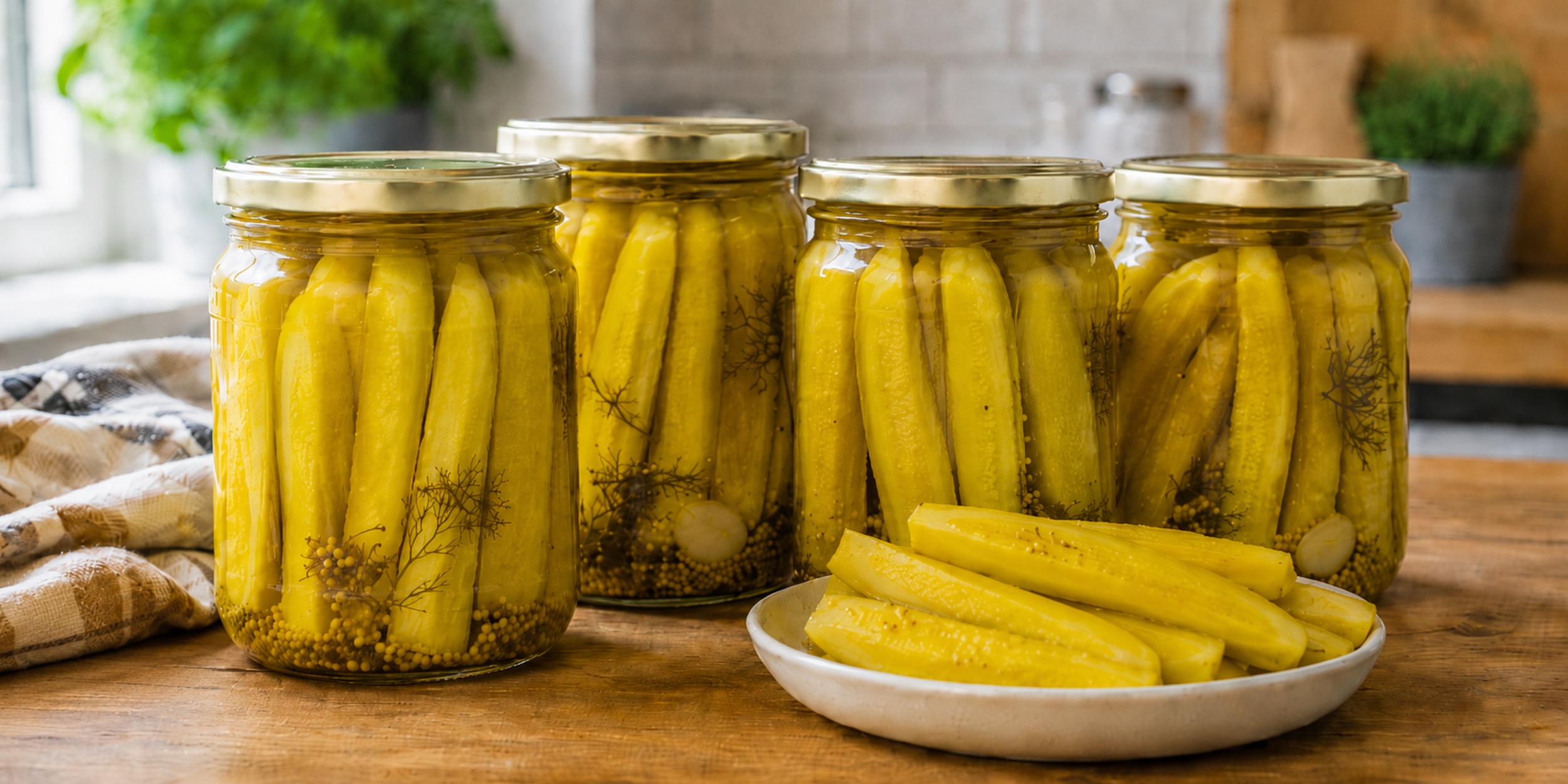 Огурцы, маринованные с ананасами на зиму