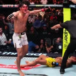 Раони Барселос пришёл в сознание после потери сознания на UFC Fight Night 289 в Лас-Вегасе