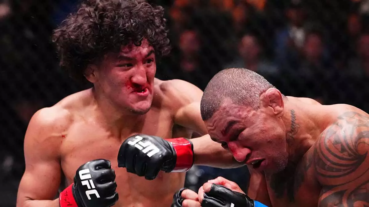 Рауль Росас Джуниор победил Раони Барселоса в турнире UFC Fight Night 289
