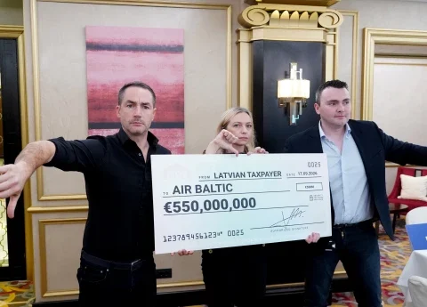 Ryanair призывает Латвию отказаться от поддержки airBaltic ради инвестици в 1,6 млрд долларов
