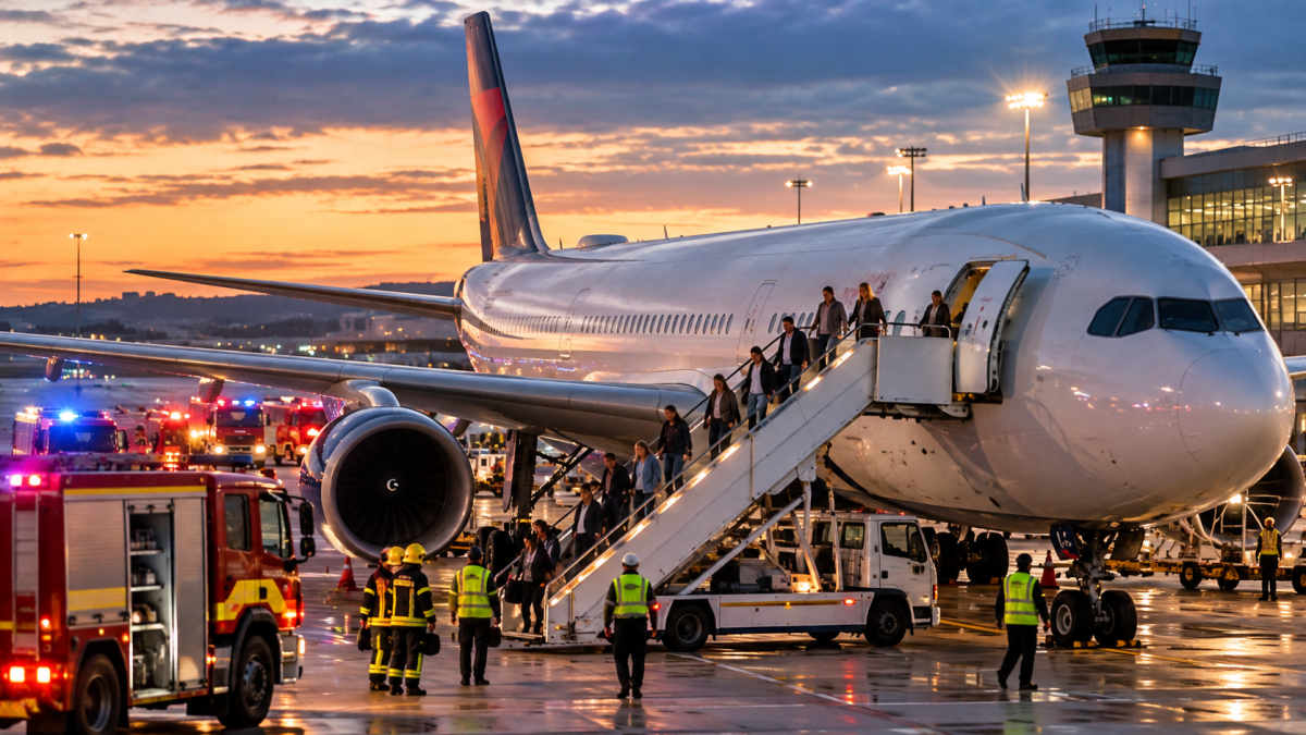 Самолет Delta Air Lines экстренно посадили в Португалию из-за дыма в салоне