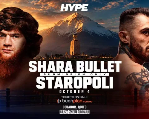 Шара Буллет выступит на турнире Hype Fighting в Эквадоре против Лауреано Старополи