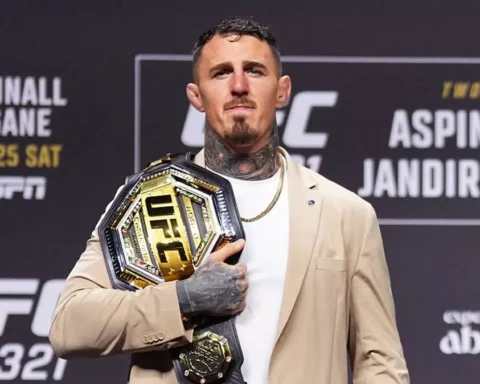 Том Аспиналл освобождает титул чемпиона UFC в тяжёлом весе для восстановления после операции на глазах