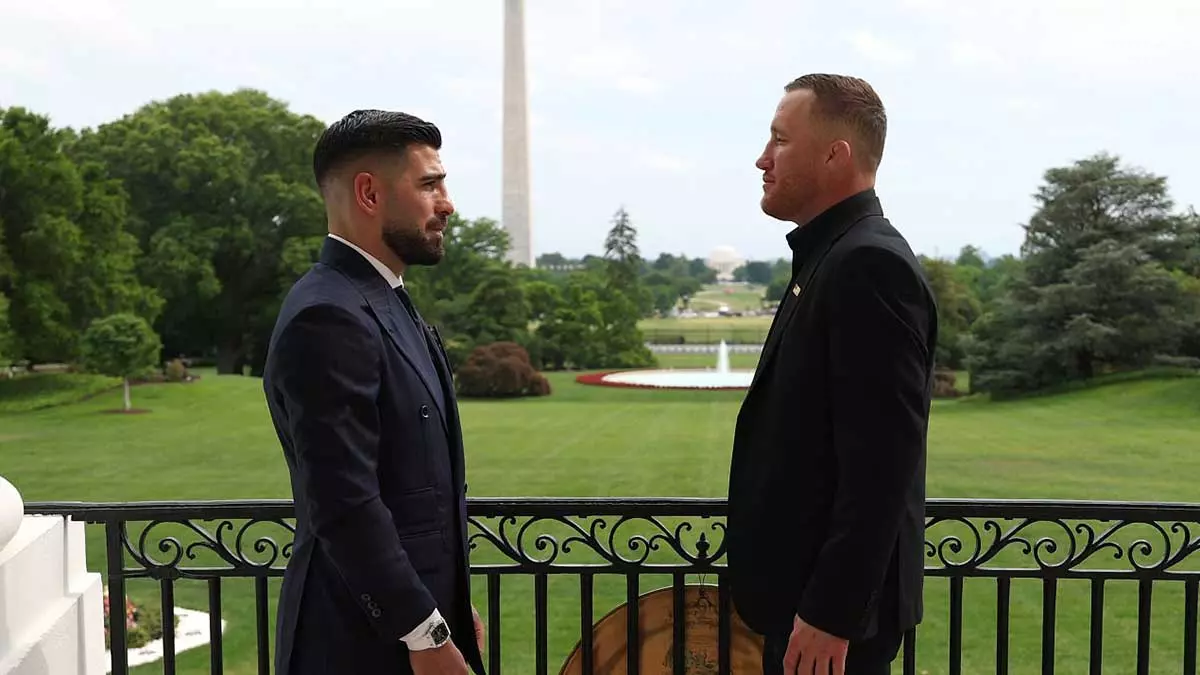UFC обсуждает реванш между Джастином Гэйтжи и Илией Топурией после их боя в США