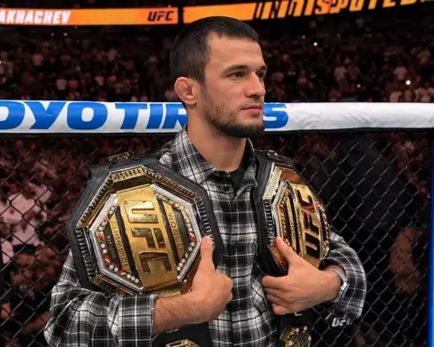 Усман Нурмагомедов заявил о готовности драться с любым бойцом UFC в лёгком весе