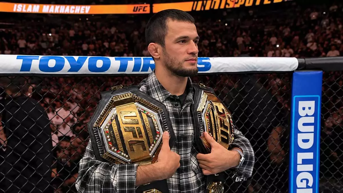 Усман Нурмагомедов заявил о готовности драться с любым бойцом UFC в лёгком весе