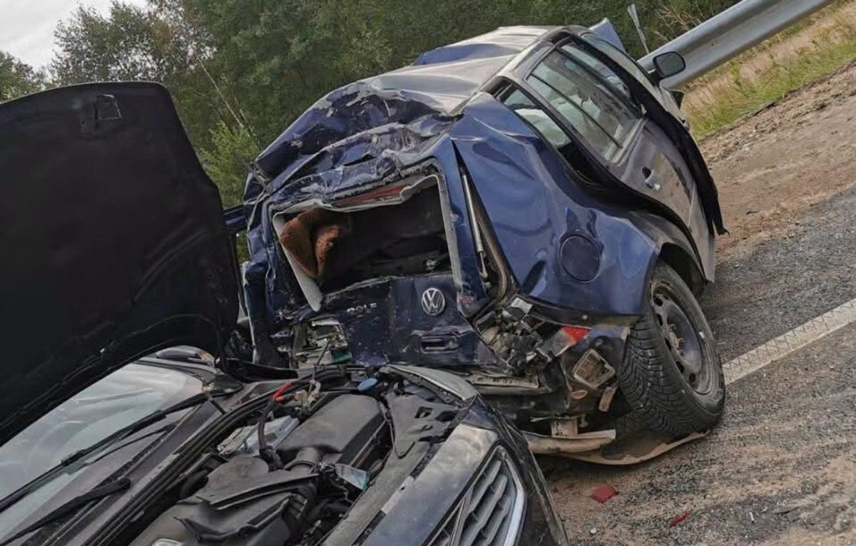 Военнослужащие Земессардзе оказали первую помощь пострадавшим в аварии на Тинужском шоссе
