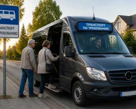 Жители Латвии используют «транспорт по требованию» в Рижском регионе с ограниченным успехом