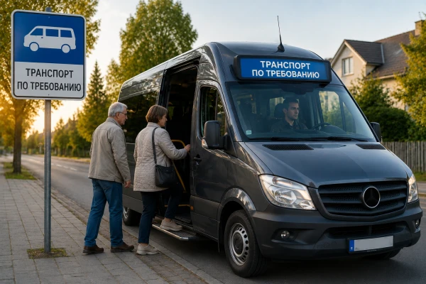Жители Латвии используют «транспорт по требованию» в Рижском регионе с ограниченным успехом