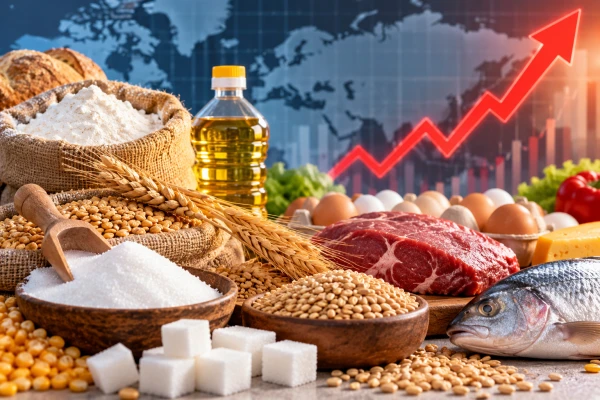 Цены на продукты питания в мире в сентябре достигли максимума за четыре года