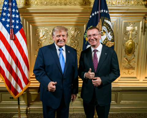Эдгар Ринкевич встретился с Дональдом Трампом и обсудил защиту Латвии от угроз