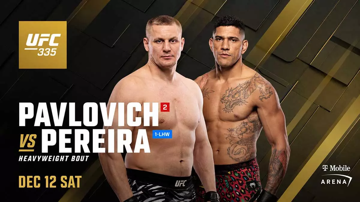 Сергей Павлович и Алекс Перейра проведут бой на UFC 335 в Лас-Вегасе 12 декабря